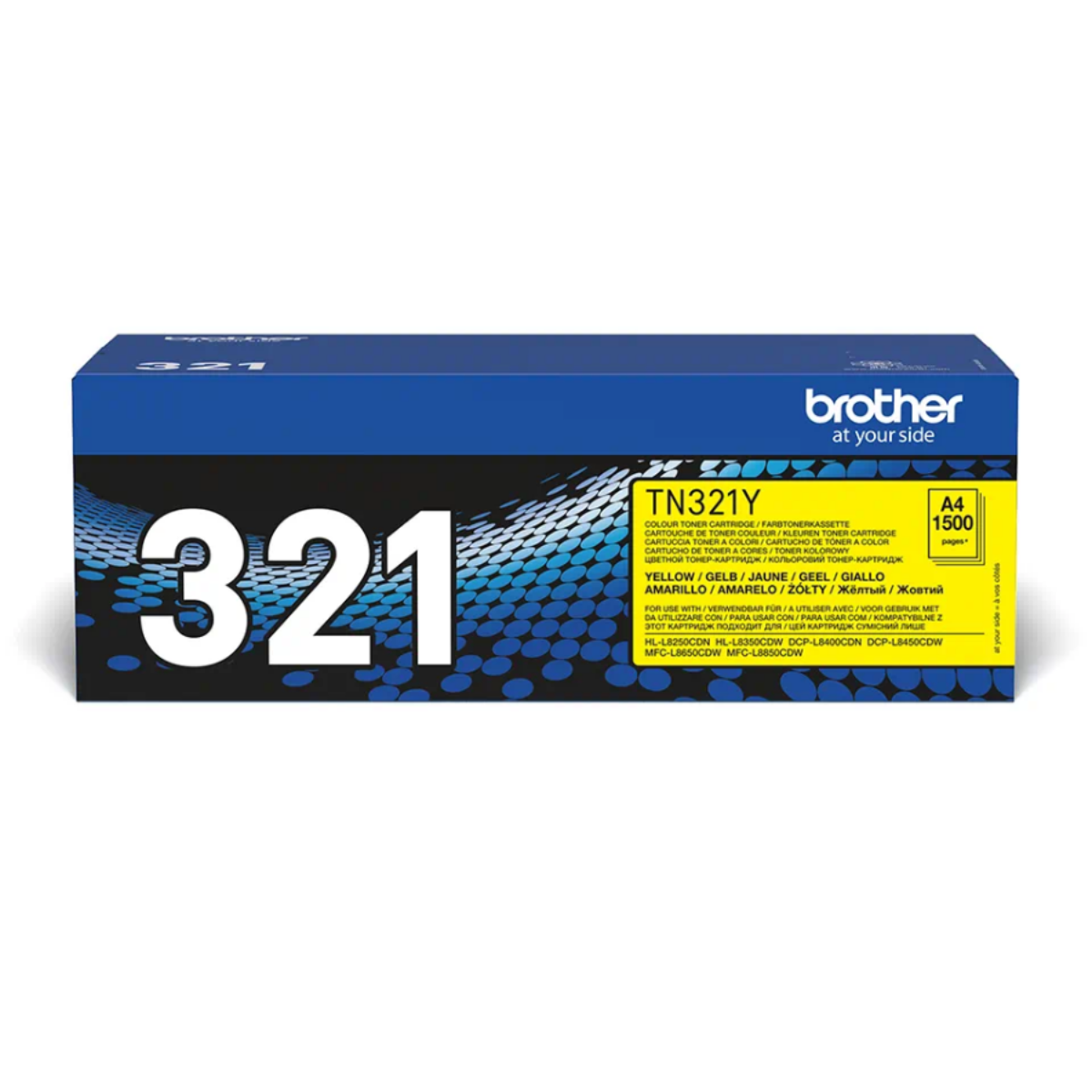 Brother Yellow Toner Cartridge 1.5k pages - TN321Y