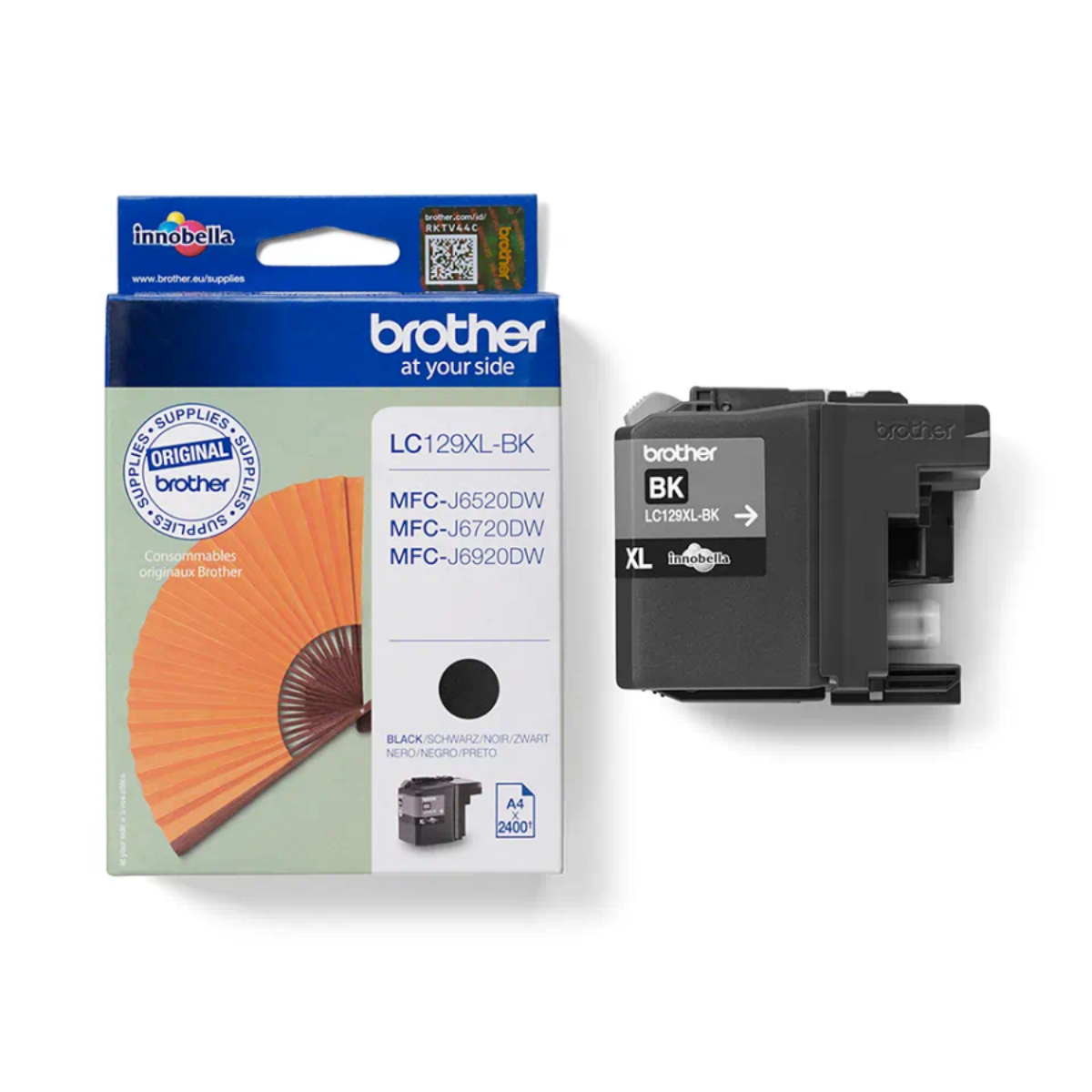 Brother Black High Capacity Ink Cartridge 50ml - LC129XLBK