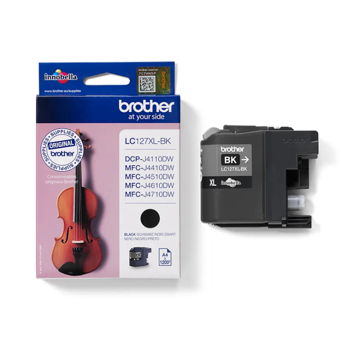Brother Black High Capacity Ink Cartridge 9ml - LC127XLBK
