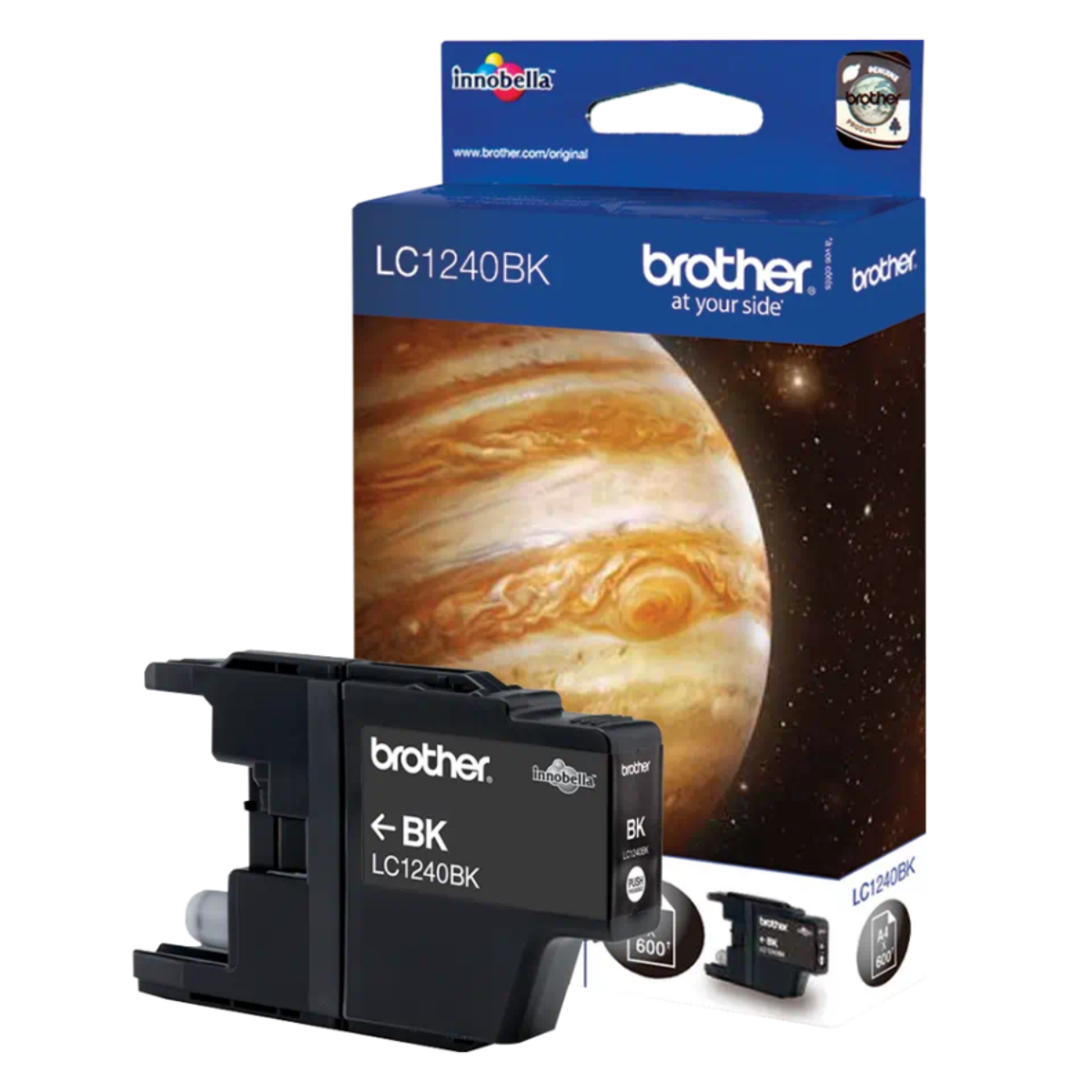 Brother Black Ink Cartridge 14ml - LC1240BK