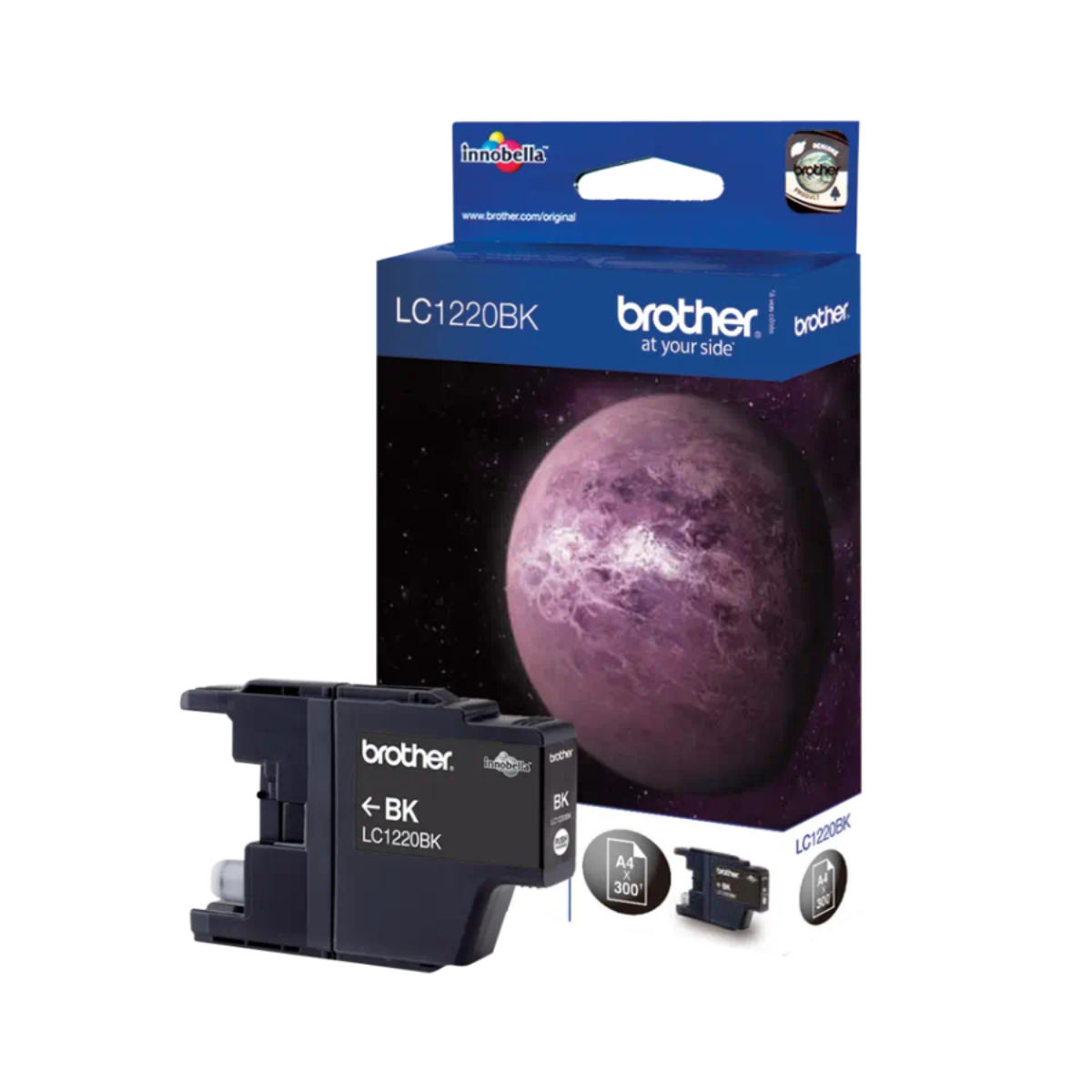 Brother Black Ink Cartridge 8ml - LC1220BK