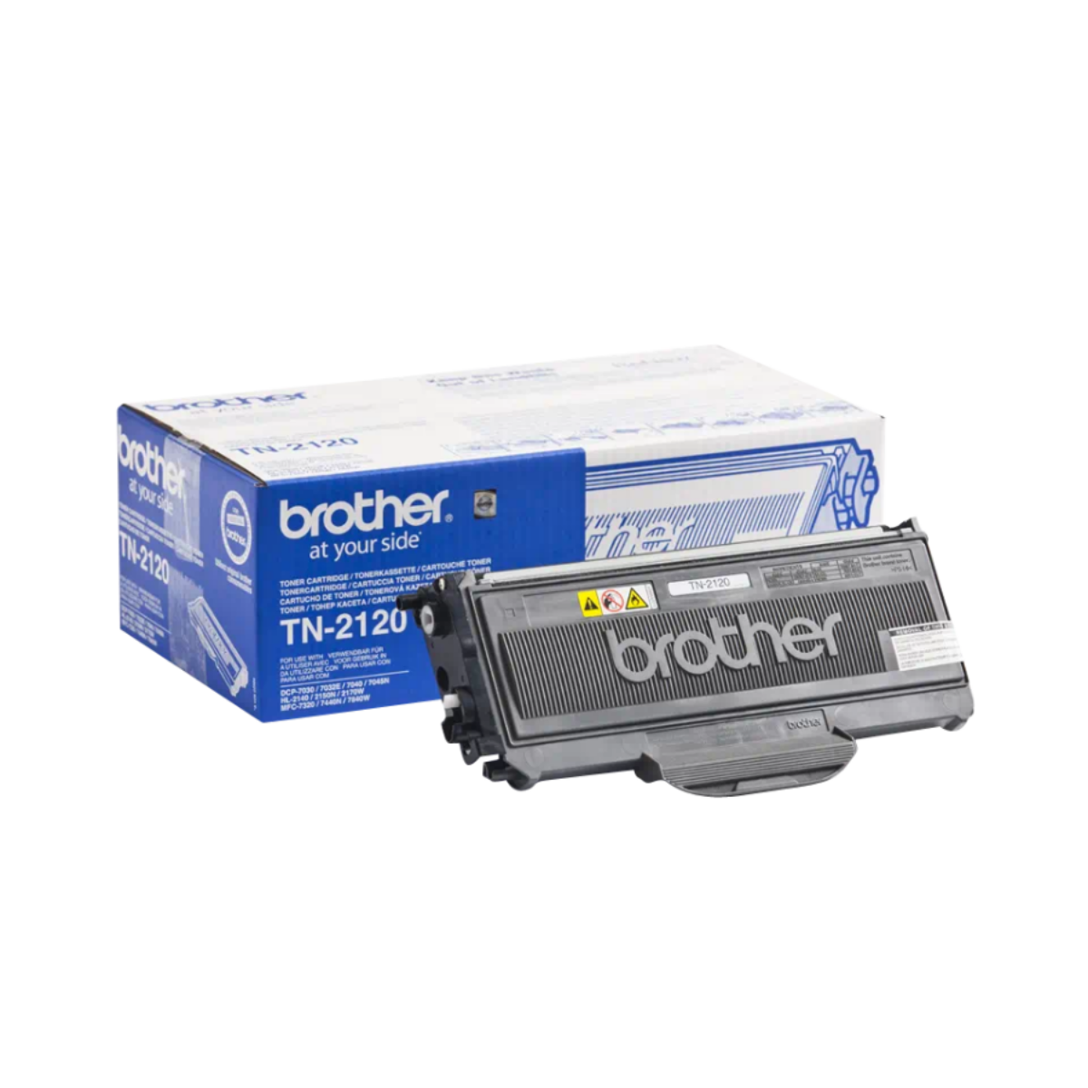 Brother Black Toner Cartridge 2.6k pages - TN2120