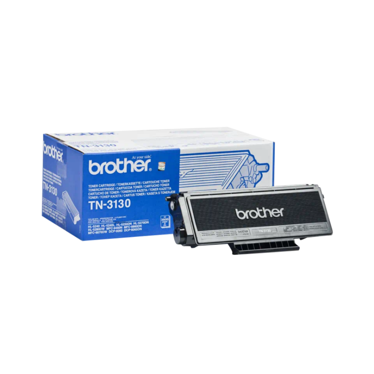 Brother Black Toner Cartridge 3.5k pages - TN3130