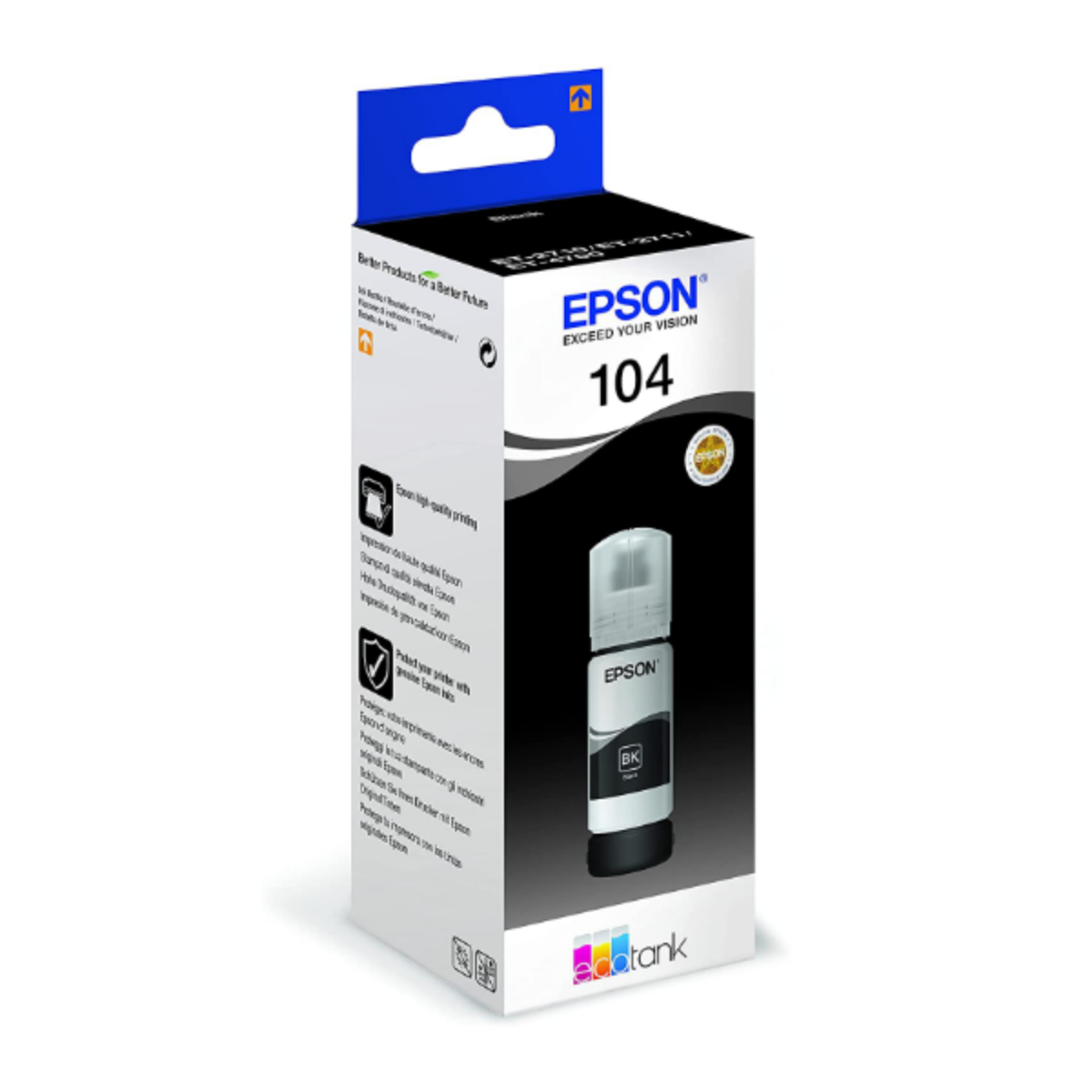 Genuine Epson EcoTank ET-2840 Black Ink Bottle