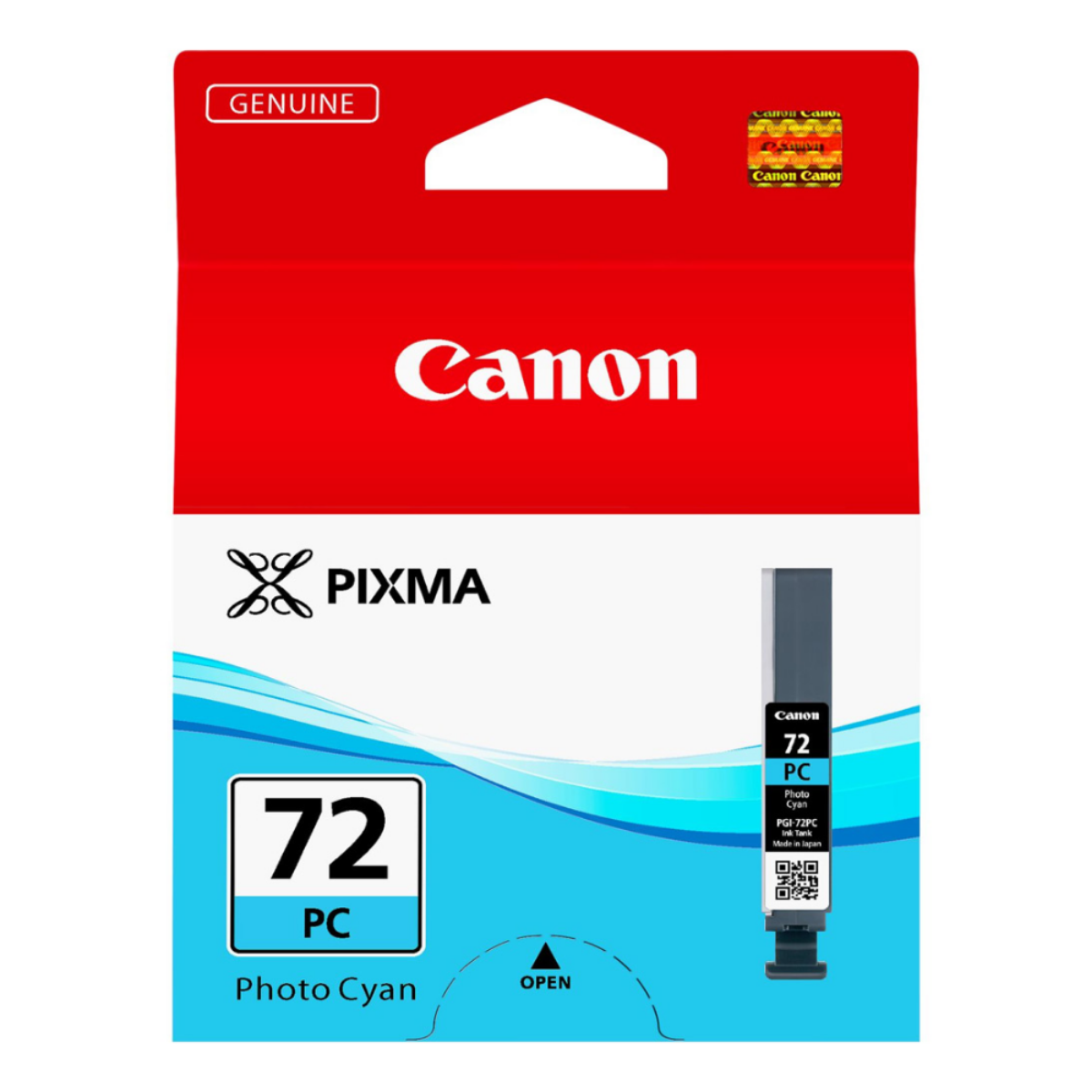 Canon PGI-72 Photo Cyan Standard Capacity Ink Cartridge Ink 14ml - 6407B001