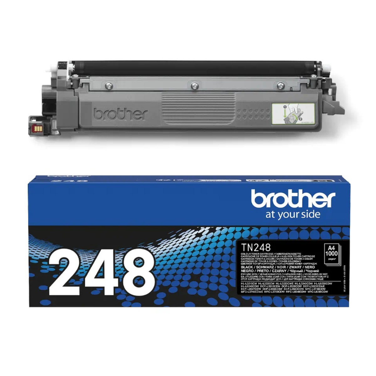 Genuine Brother DCP-L3520CDWE Black Toner Cartridge