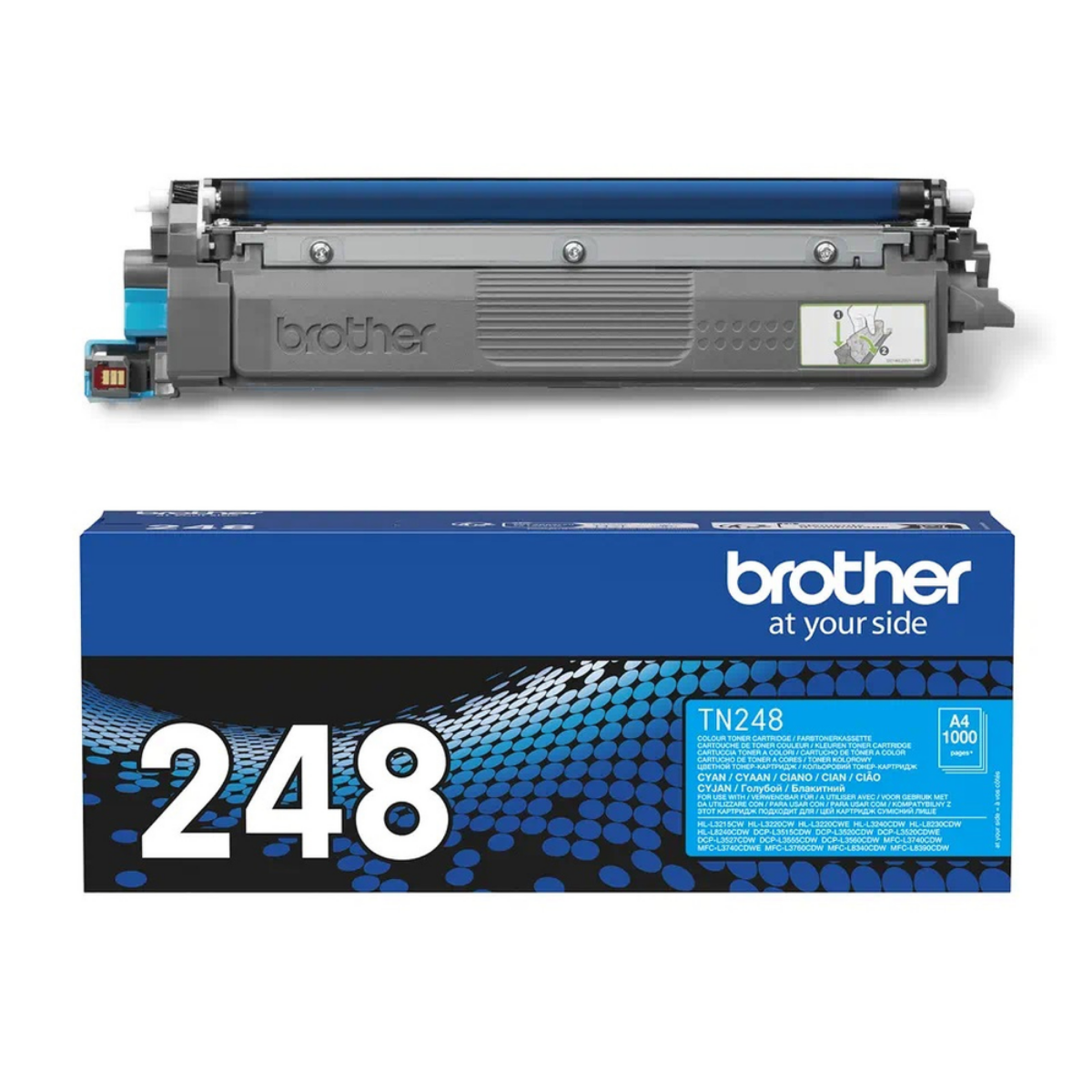 Genuine Brother DCP-L3520CDWE Cyan Toner Cartridge
