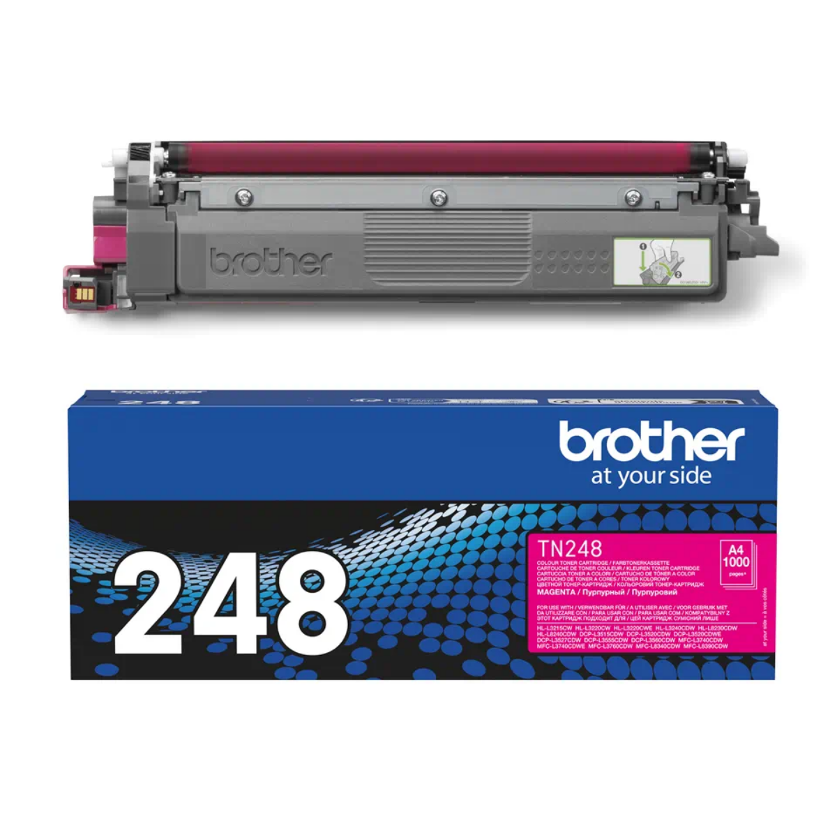 Genuine Brother MFC-L3740CDW Magenta Toner Cartridge