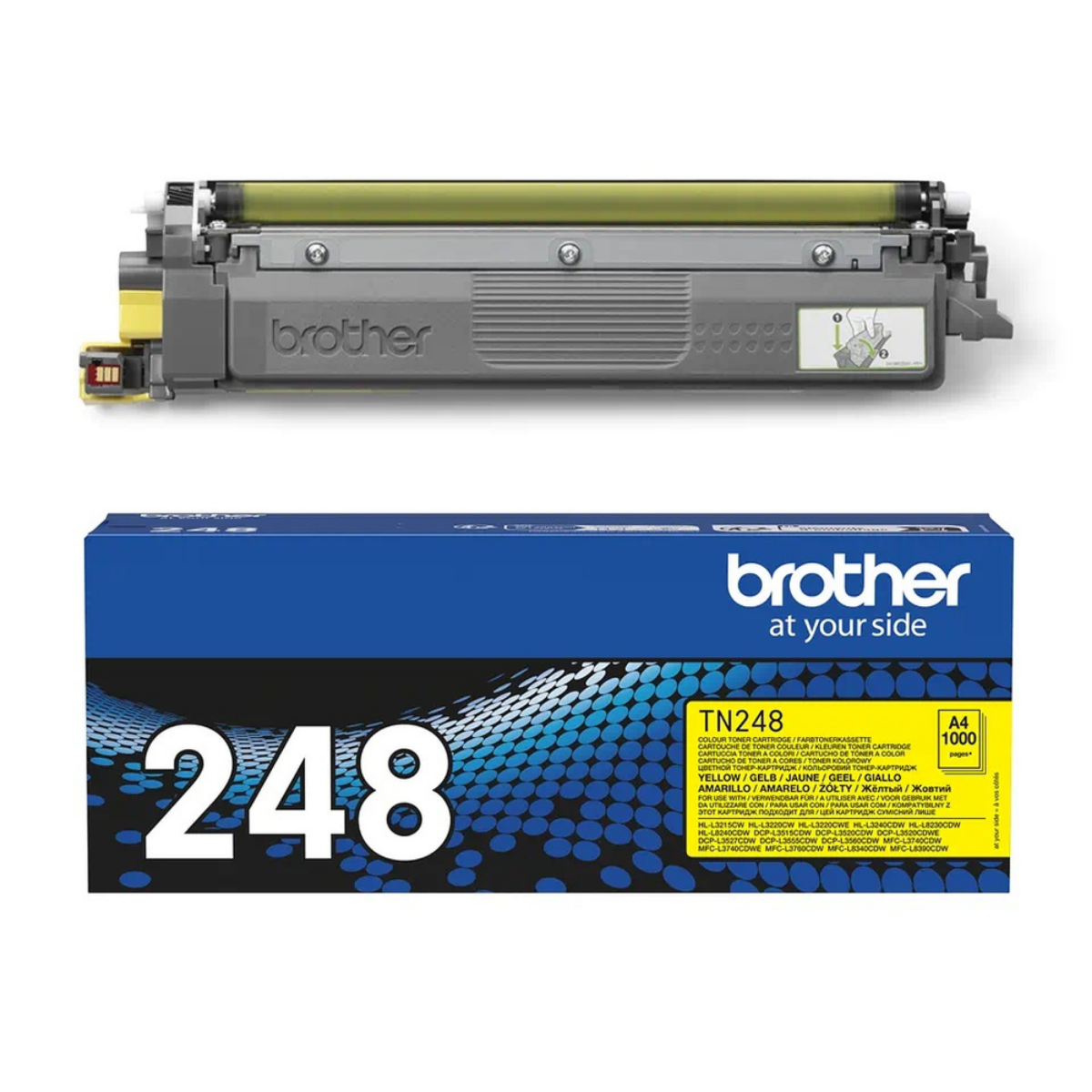 Genuine Brother MFC-L8340CDW Yellow Toner Cartridge