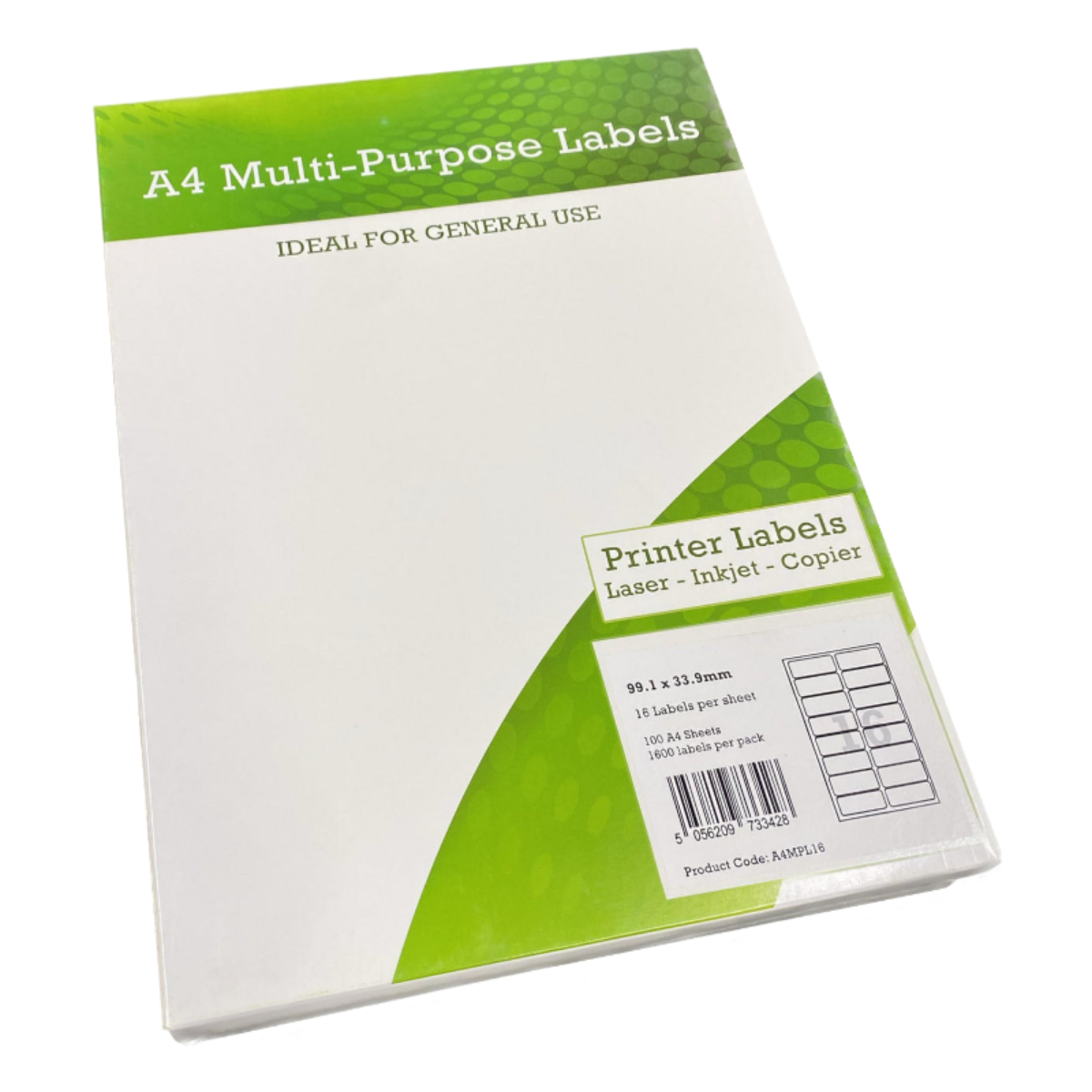 16 Address Labels (100 Sheets)