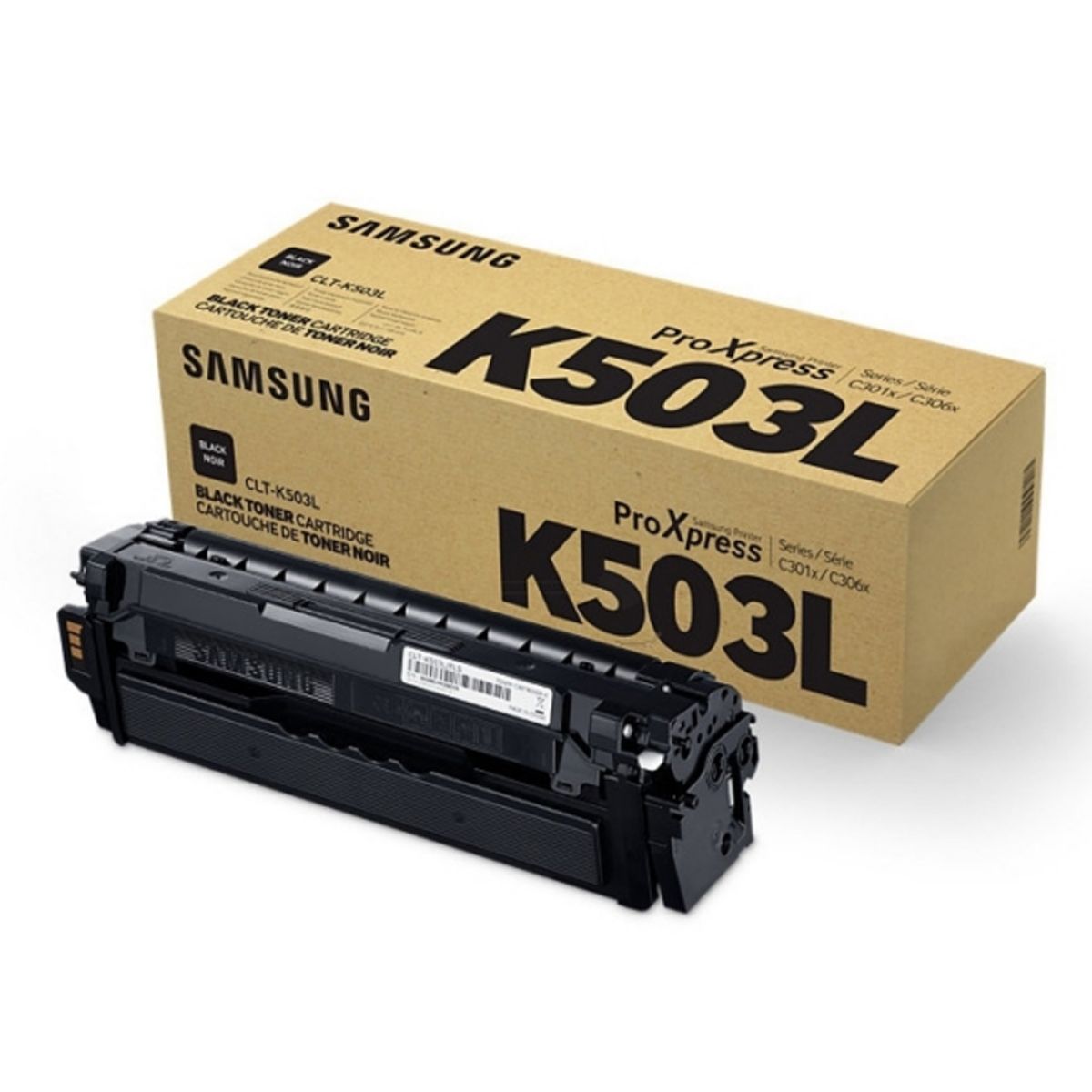 Samsung CLTK503L Black Toner Cartridge 8K pages - SU147A