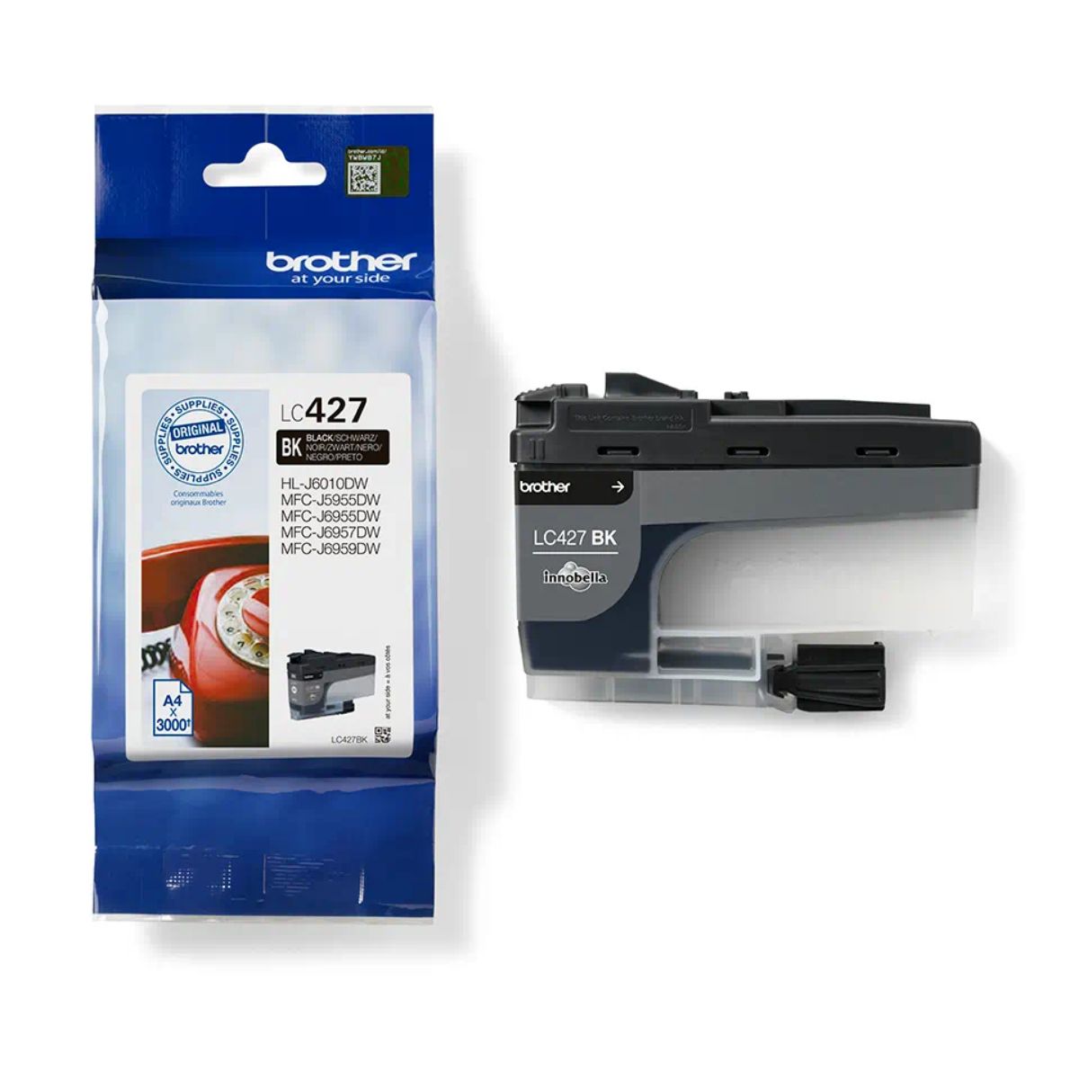 Genuine Brother HL-J6010DW Black Ink Cartridge