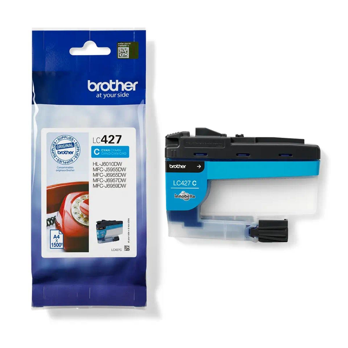 Genuine Brother HL-J6010DW Cyan Ink Cartridge
