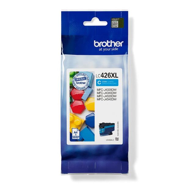 Picture of  Brother MFC-J4335DW High Capacity Cyan Ink Cartridge
