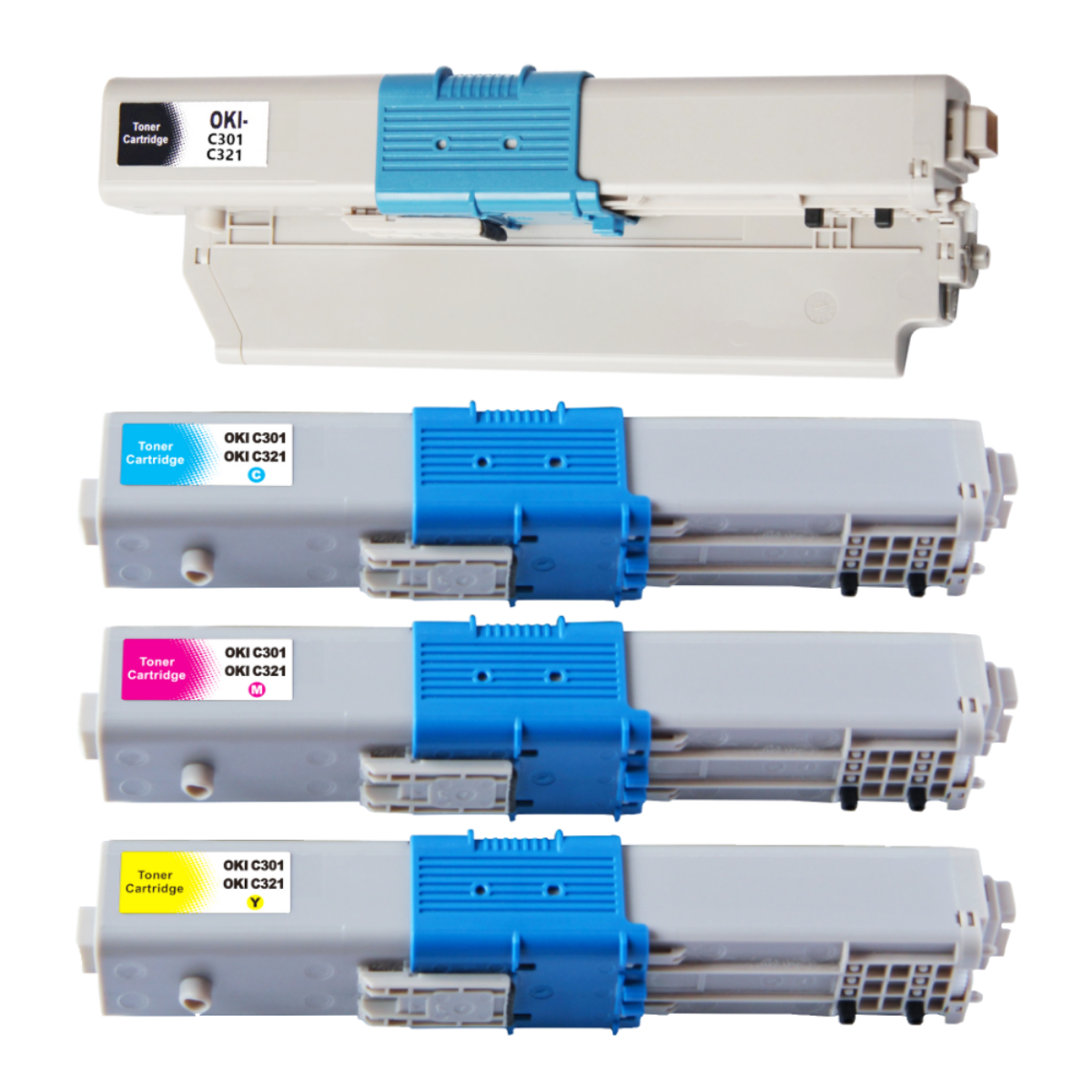Compatible Oki MC342 Multipack Toner Cartridges