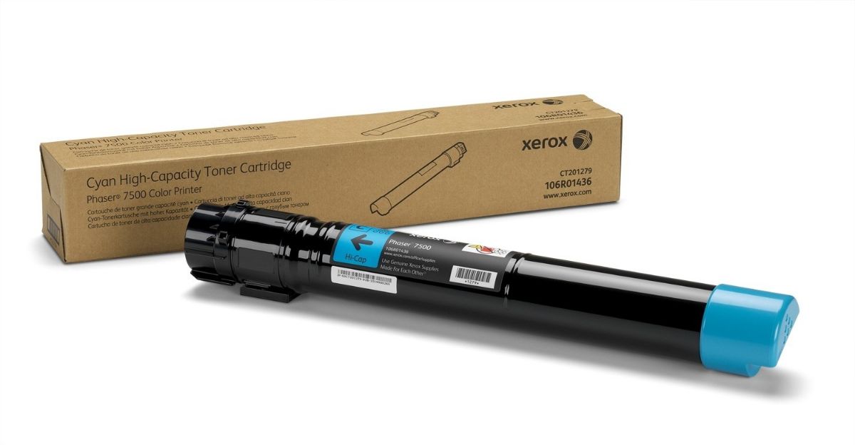 Xerox Phaser 7500DX High Capacity Cyan Toner Cartridge