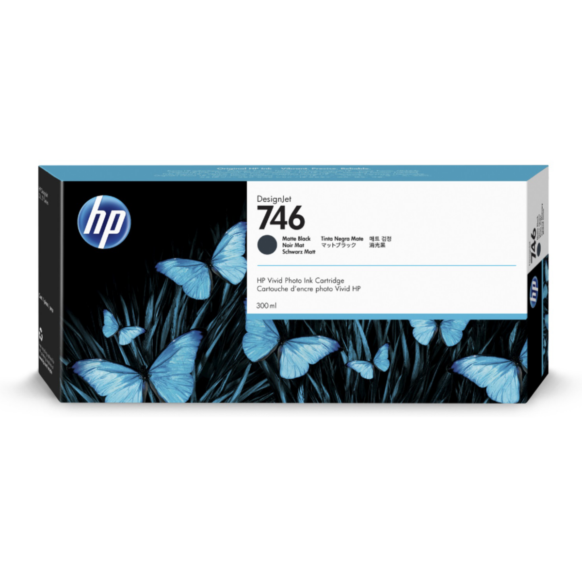 HP 746 Photo Black High Capacity Ink Cartridge - P2V82A