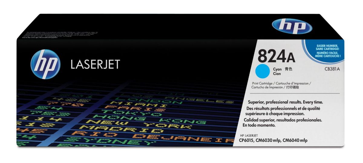 HP Colour LaserJet CP6015de Cyan Toner Cartridge