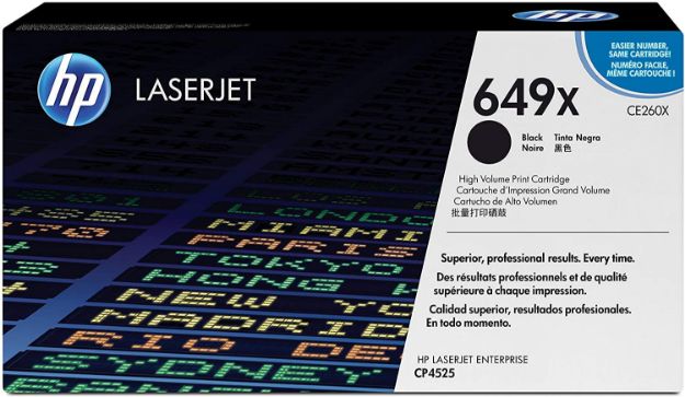 Picture of  HP Colour LaserJet CP4025dn High Capacity Black Toner Cartridge