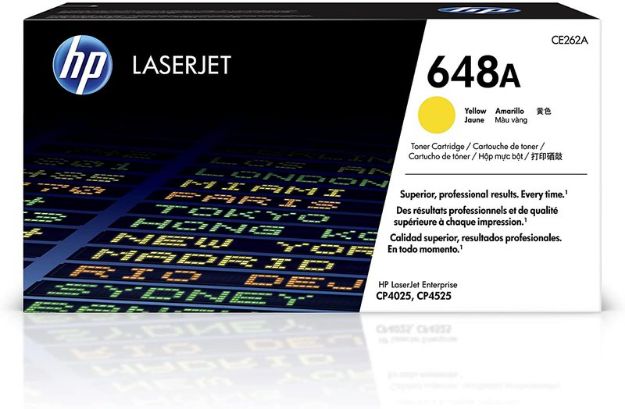 Picture of  HP Colour LaserJet CP4025dn Yellow Toner Cartridge