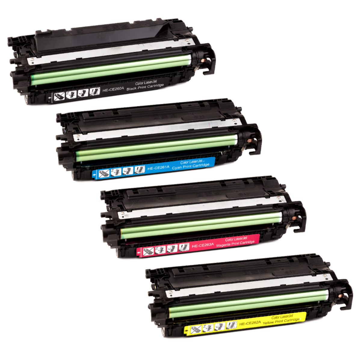 Compatible HP Colour LaserJet CP4025n Multipack Toner Cartridges