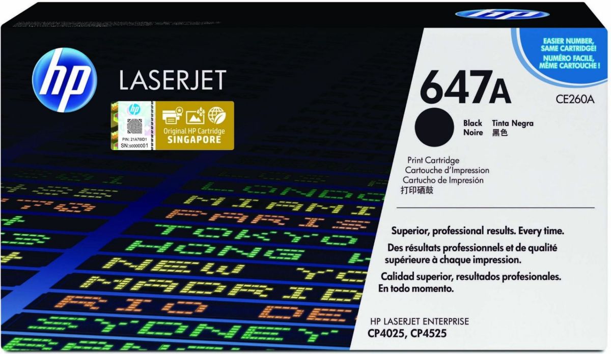 HP Colour LaserJet CP4525n Black Toner Cartridge