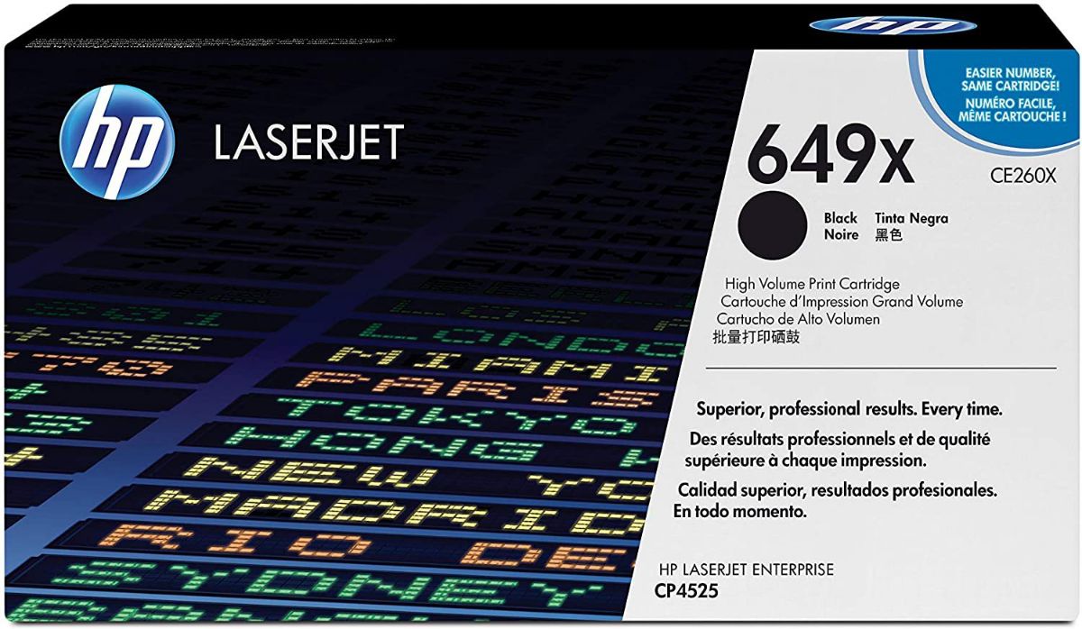 HP Colour LaserJet CP4525n High Capacity Black Toner Cartridge