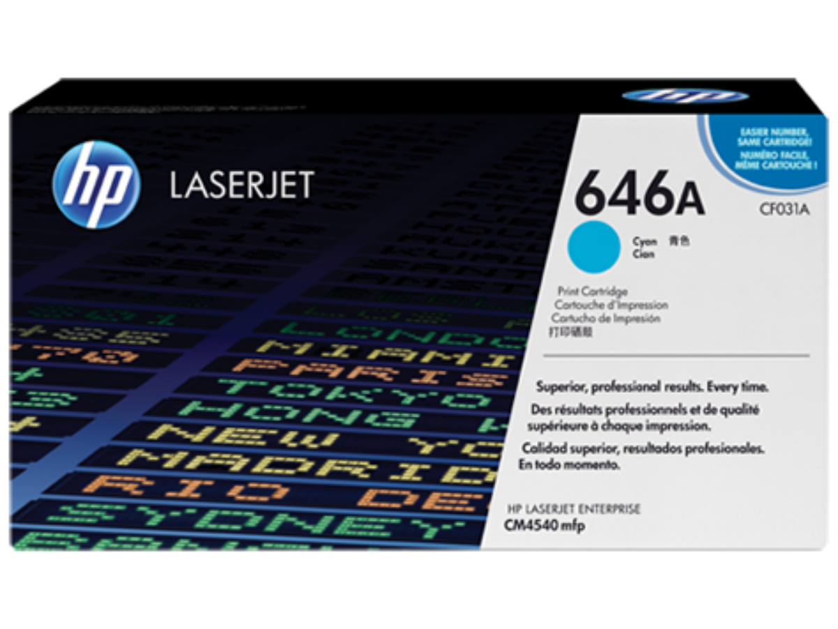 HP Colour LaserJet Enterprise CM4540fskm MFP Cyan Toner Cartridge