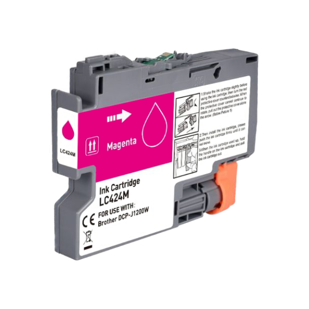 Picture of  Compatible Brother LC424 Magenta Ink Cartridge
