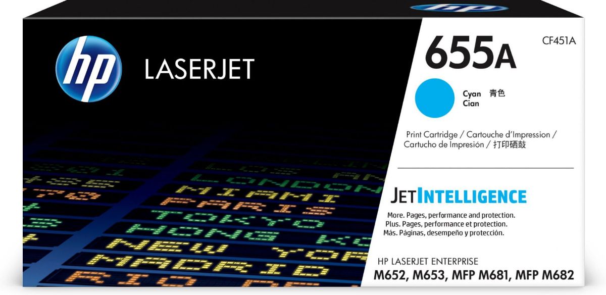 HP Colour LaserJet Enterprise MFP M681f Cyan Toner Cartridge
