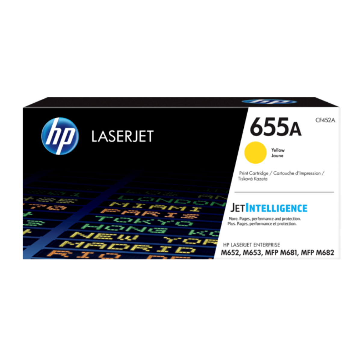 HP Colour LaserJet Enterprise M653x Yellow Toner Cartridge