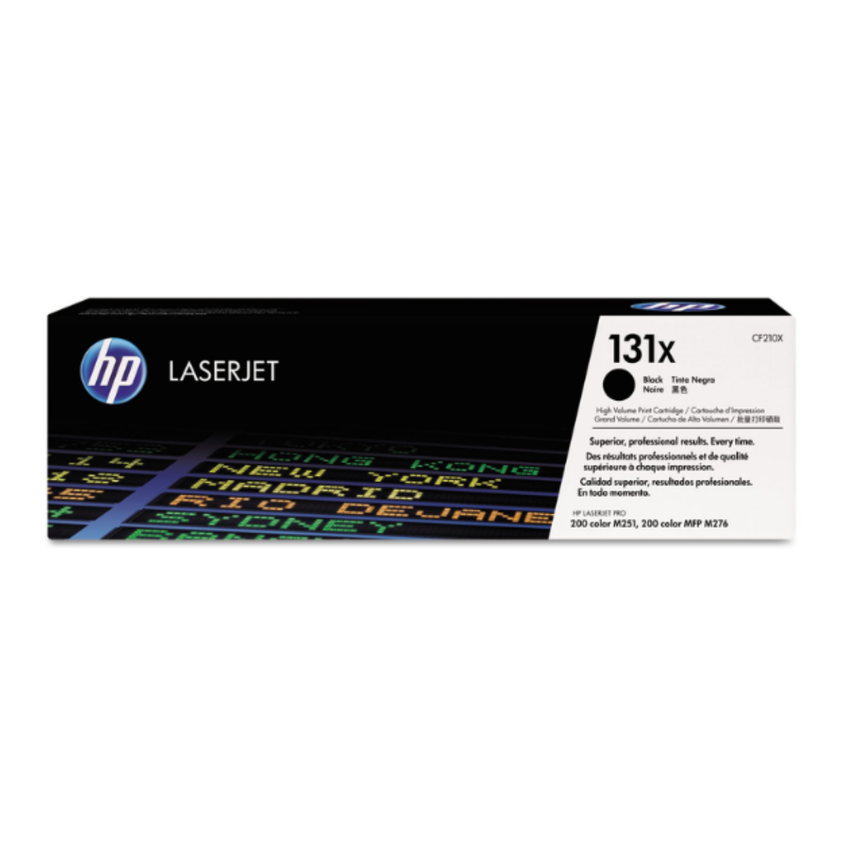HP 131X High Capacity Black Toner Cartridge - CF210X