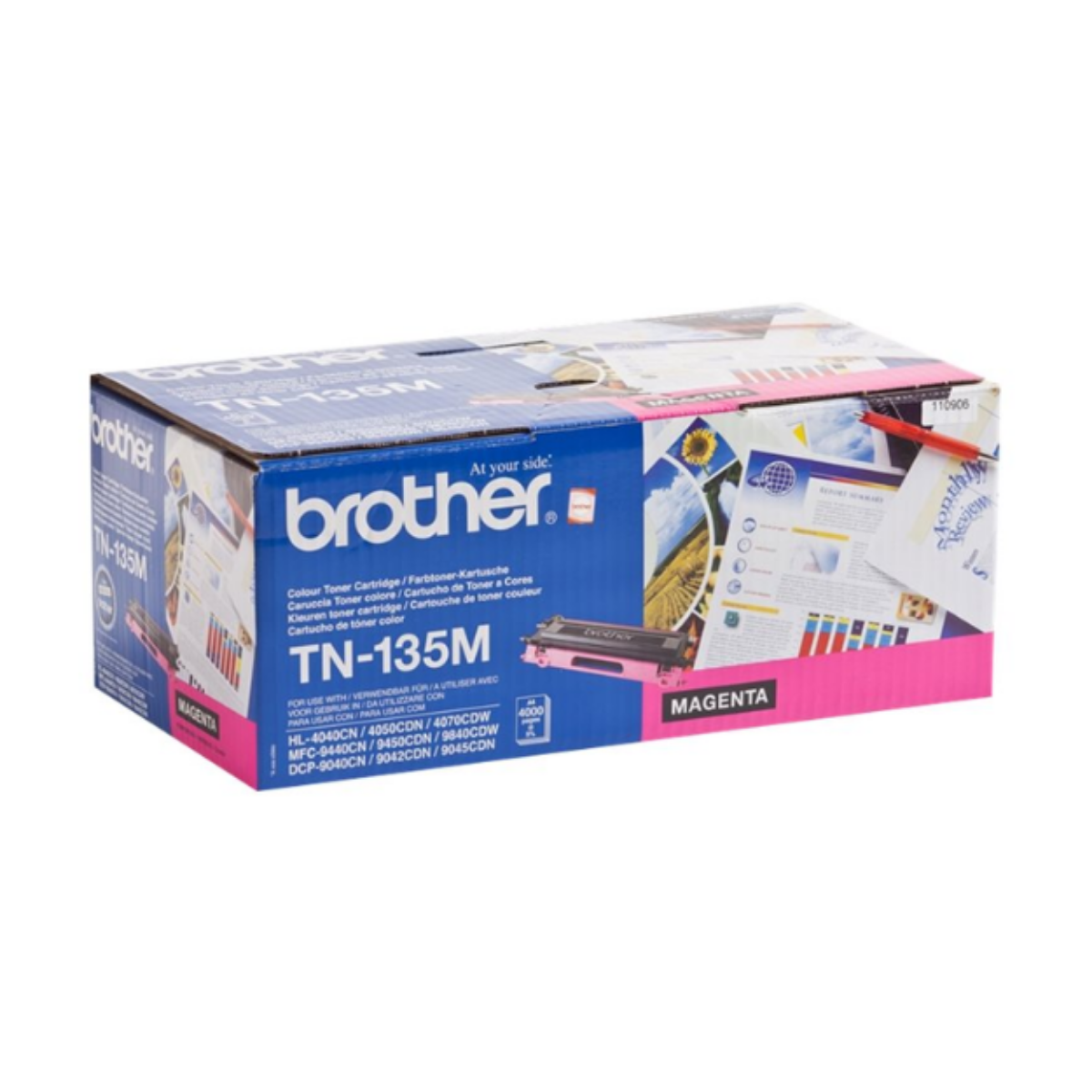 Brother Magenta Toner Cartridge 4k pages - TN135M
