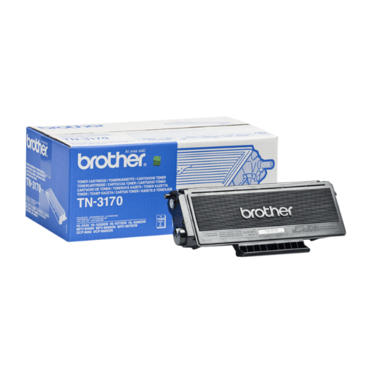Brother Black Toner Cartridge 7k pages - TN3170