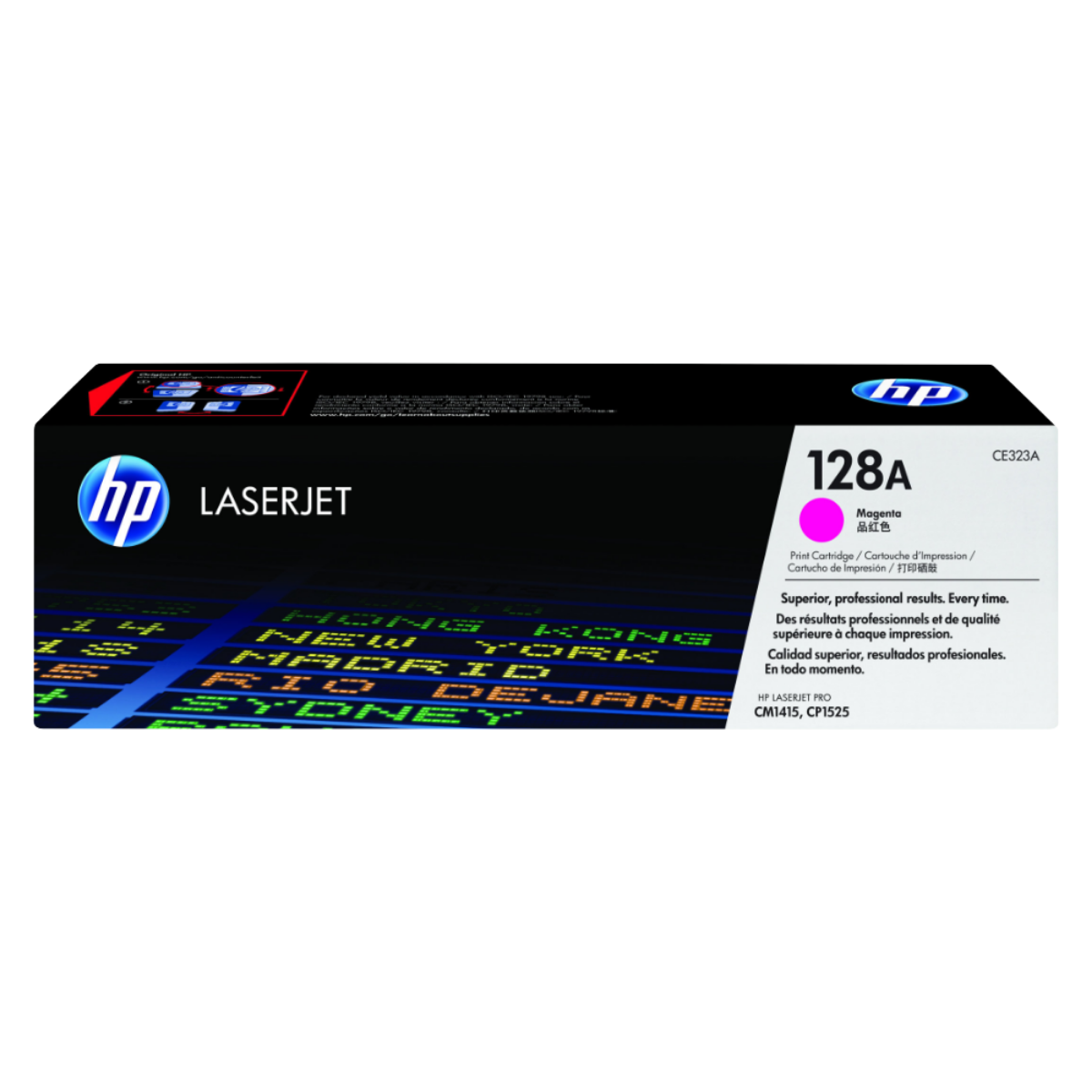 HP 128A Standard Capacity Magenta Toner Cartridge - CE323A