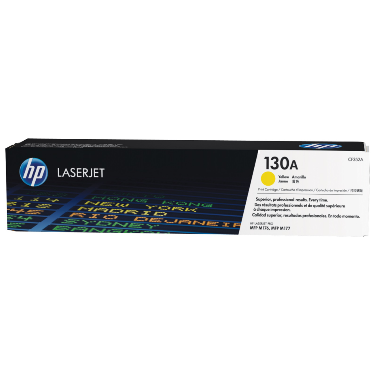 HP 130A Standard Capacity Yellow Toner Cartridge - CF352A