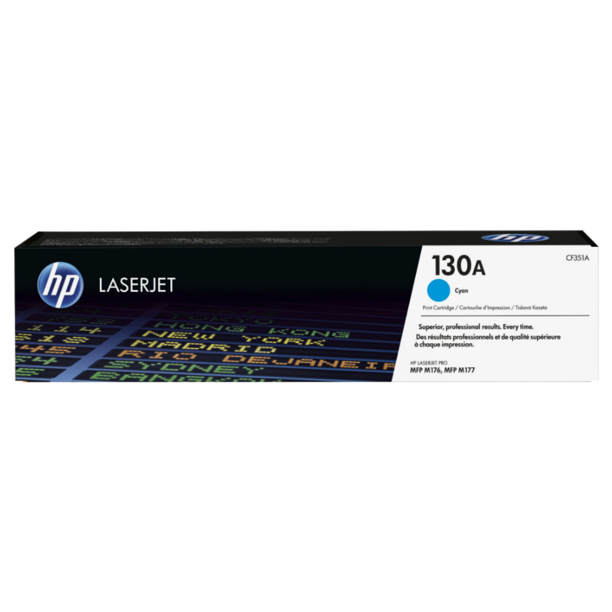 HP 130A Standard Capacity Cyan Toner Cartridge - CF351A