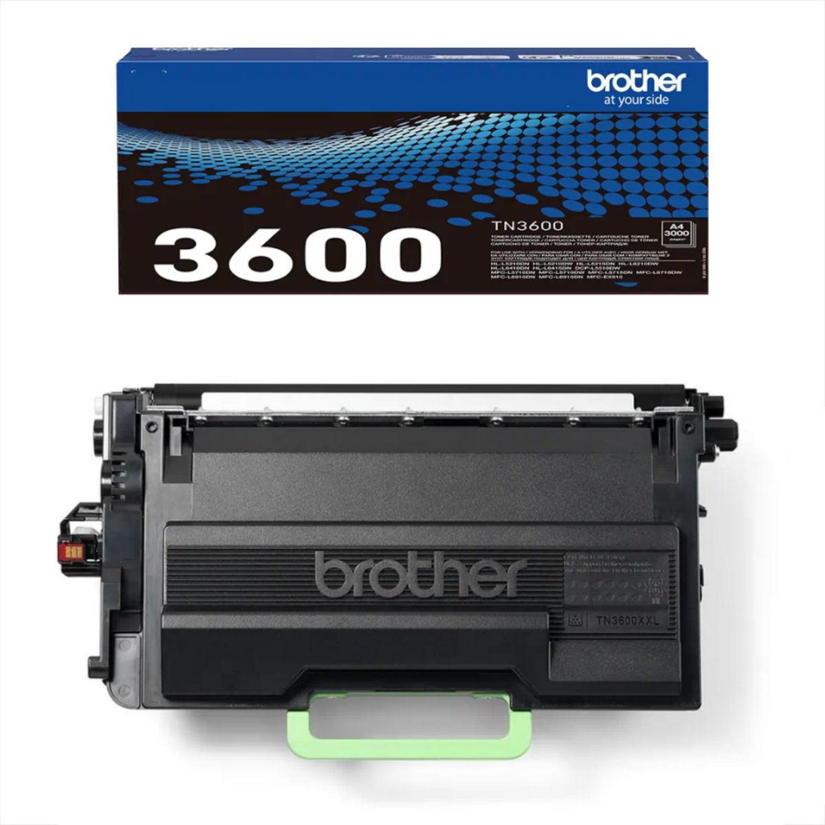 Genuine Brother HL-L5215DN Black Toner Cartridge