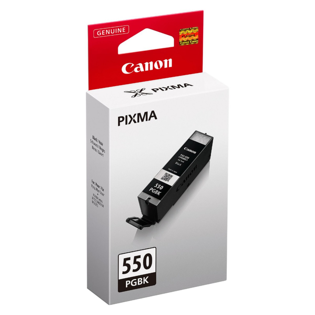 Canon PGI-550 Black Standard Capacity Ink Cartridge 15ml - 6496B001
