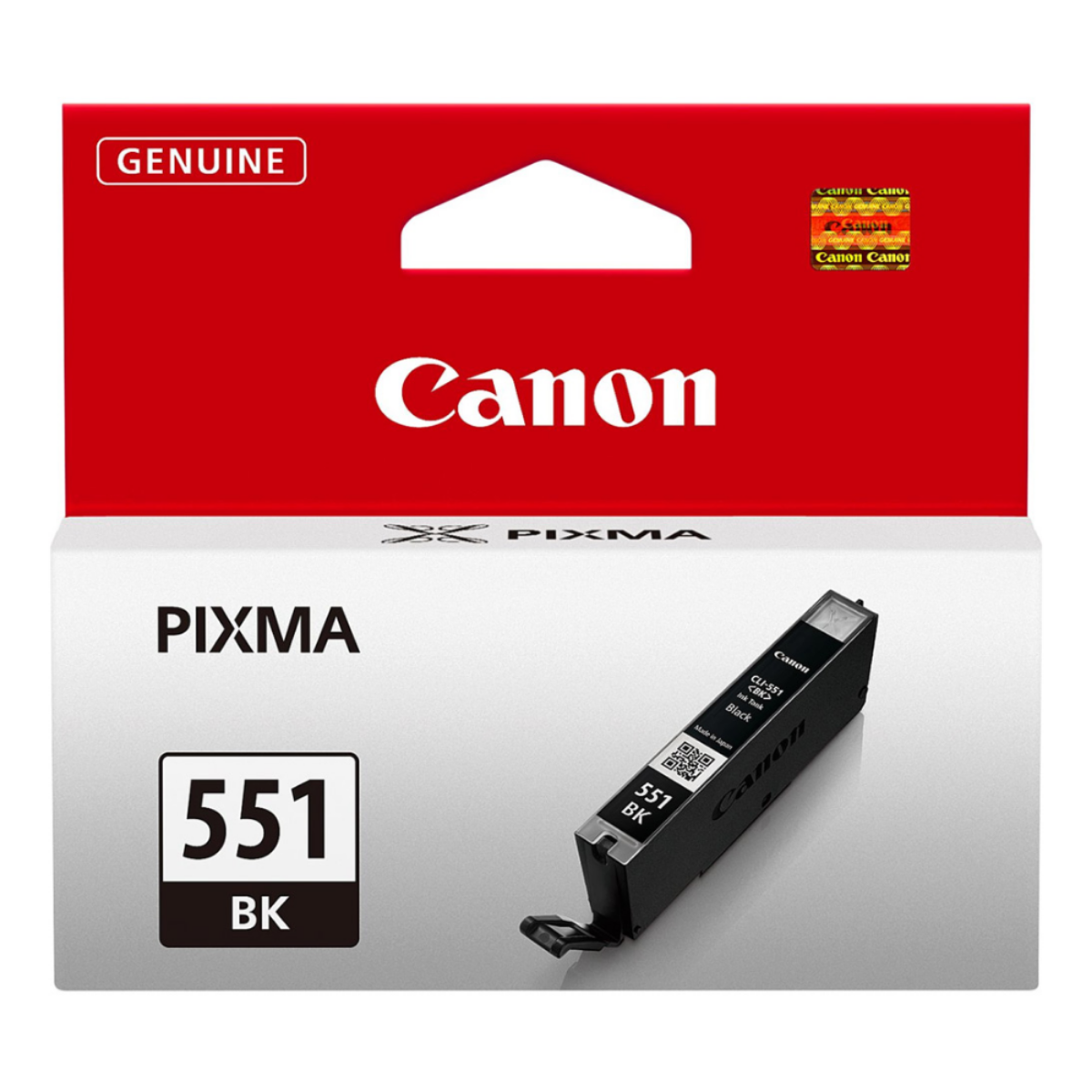 Canon CLI-551 Black Standard Capacity Ink Cartridge 7ml - 6508B001
