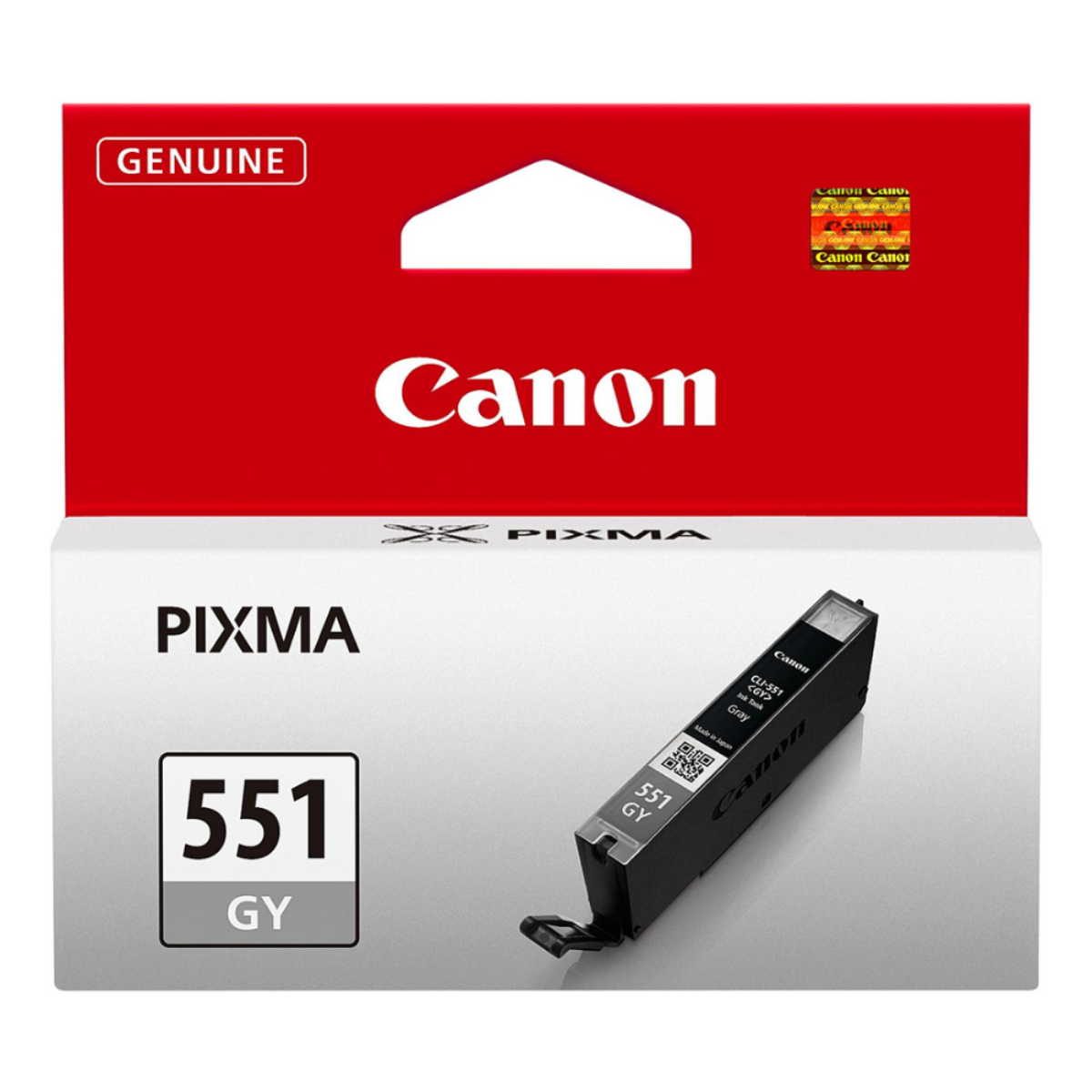 Canon CLI-551 Grey Standard Capacity Ink Cartridge 7ml - 6512B001