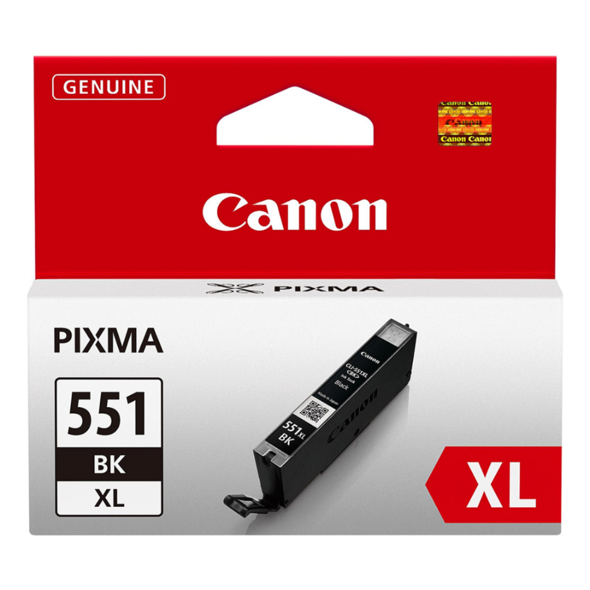 Canon CLI-551XL Black High Yield Ink Cartridge 11ml - 6443B001