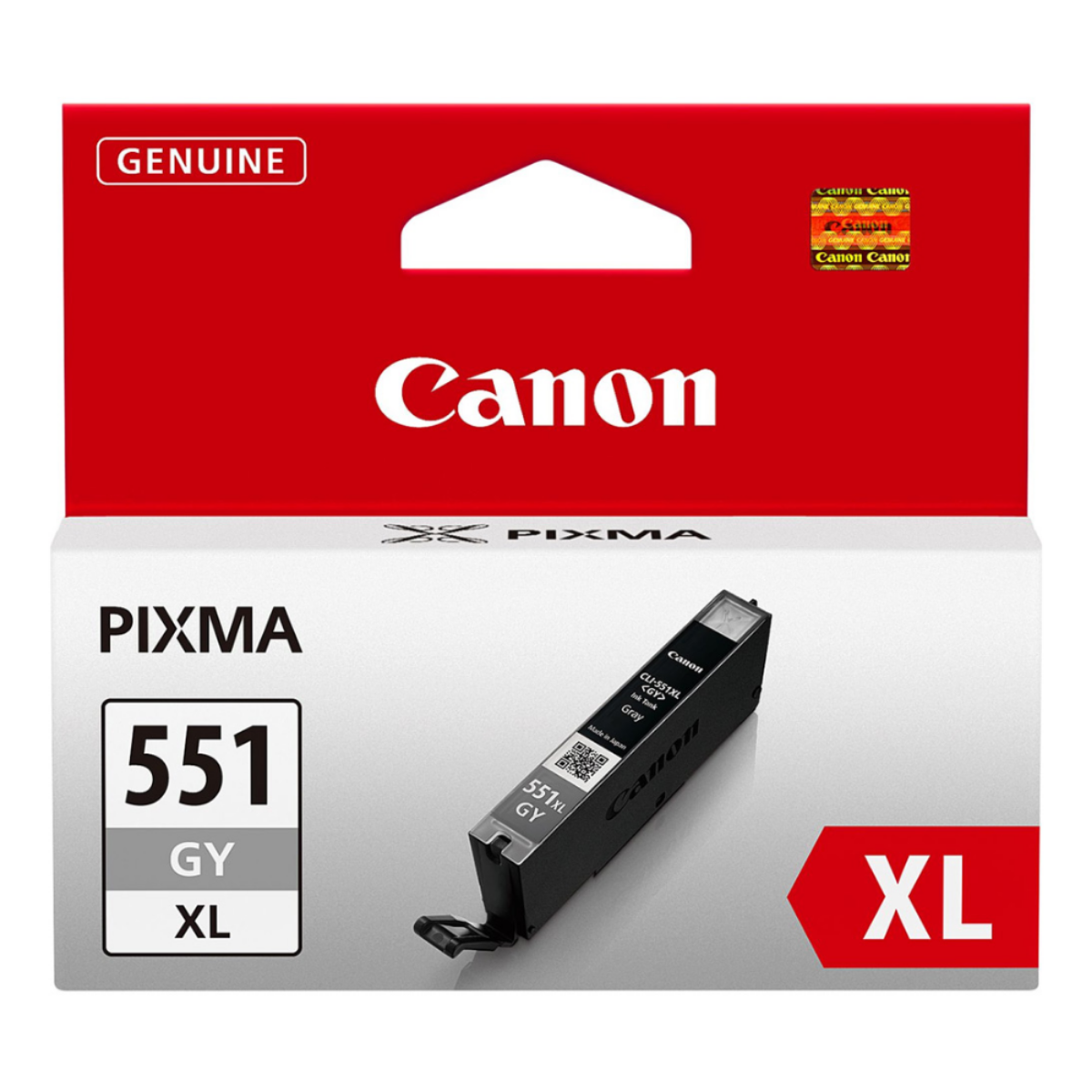 Canon CLI-551XL Grey High Yield Ink Cartridge 11ml - 6447B001