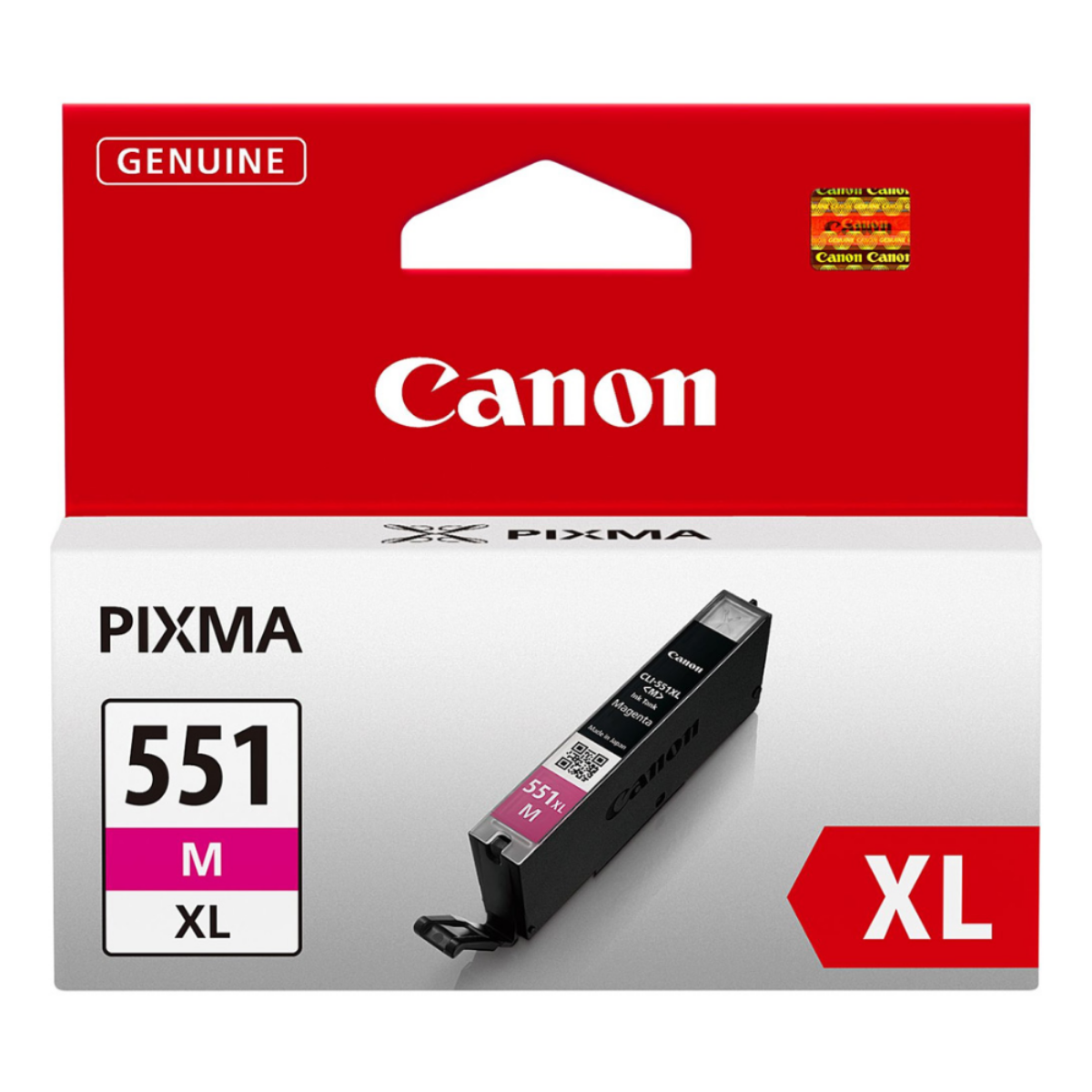 Canon CLI-551XL Magenta High Yield Ink Cartridge 11ml - 6445B001