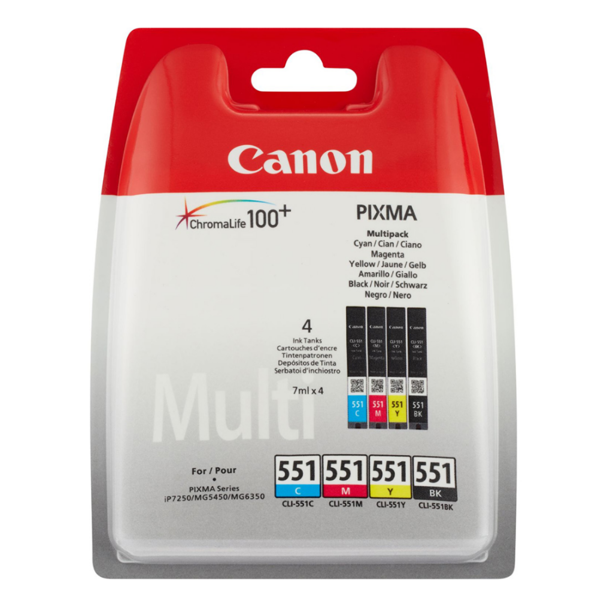 OEM  Canon Pixma iX6850 BK/C/M/Y Multipack (4 Pack) Ink Cartridges
