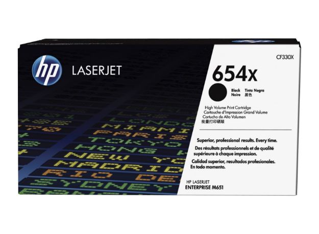 Picture of  HP Colour LaserJet Enterprise M651dn High Capacity Black Toner Cartridge
