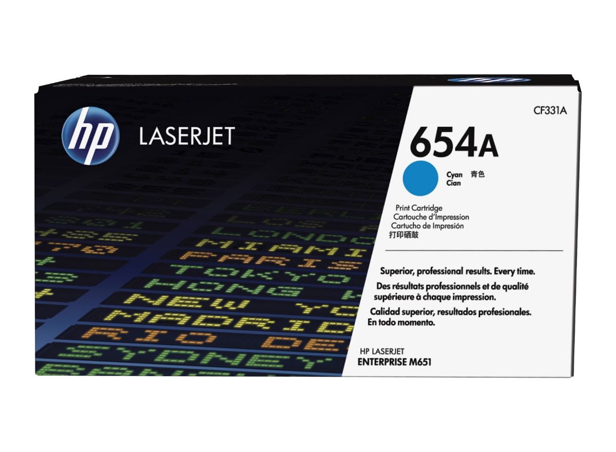 HP Colour LaserJet Enterprise M651dn Cyan Toner Cartridge