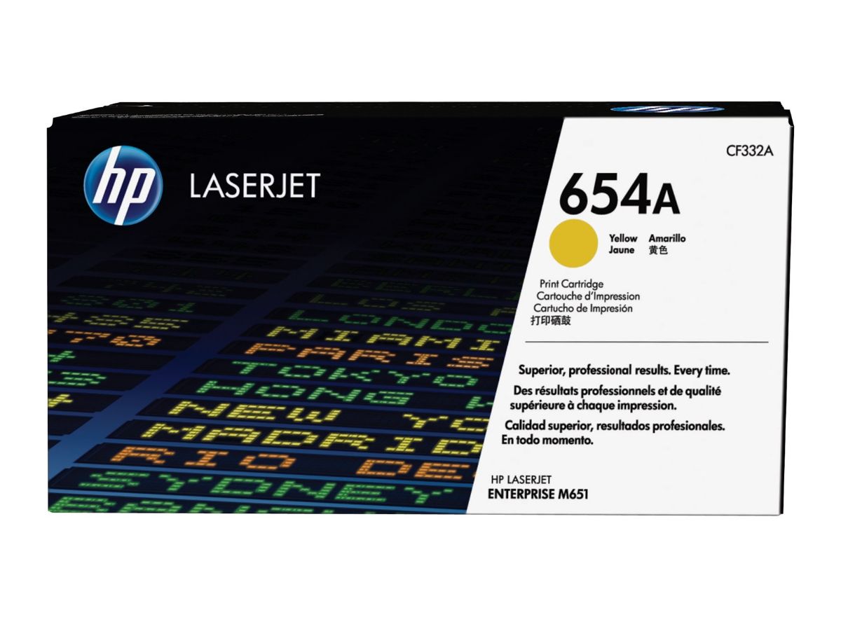 HP Colour LaserJet Enterprise M651n Yellow Toner Cartridge