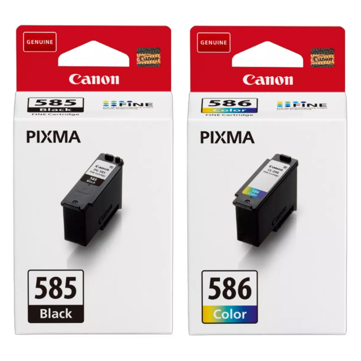 Canon PG-585 / CL-586 Ink Cartridge Combo Pack