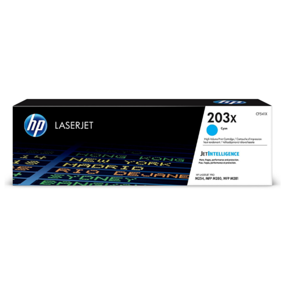 OEM HP 203X High Capacity Cyan Toner Cartridge - CF541X